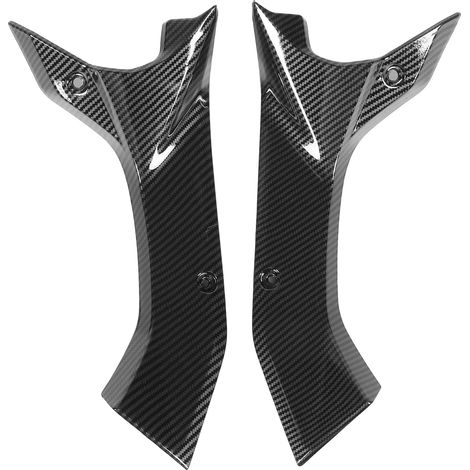 Pare-chocs latéral en fibre de carbone style, insert de conduite d'air pour Yamaha YZF R6 2017-2020 (1/5)