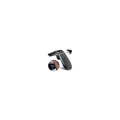 Support magnétique pour téléphone de voiture, aimant puissant et ventouse de qualité militaire, support de téléphone à fixer sur la grille d'aération, compatible iPhone et Android. (1/5)