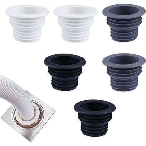 Pieces Drain Hose Sealing Pipe, Washing Machine Drain Adapter, Sink Drain Siphon Seal for Washing Machine