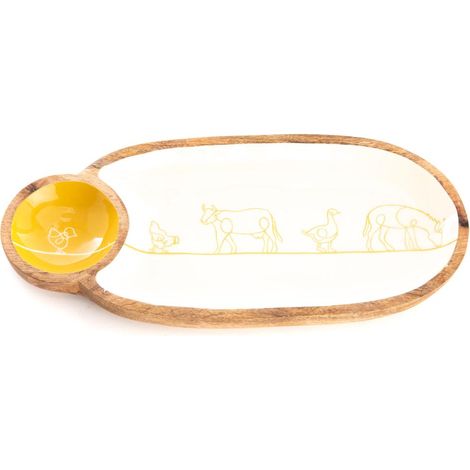 Amadeus - Plat 1 bol Diane 43x20 cm