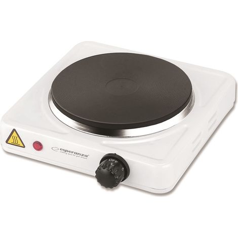 Esperanza EKH013W cocina eléctrica blanca 1000 W (1/2)