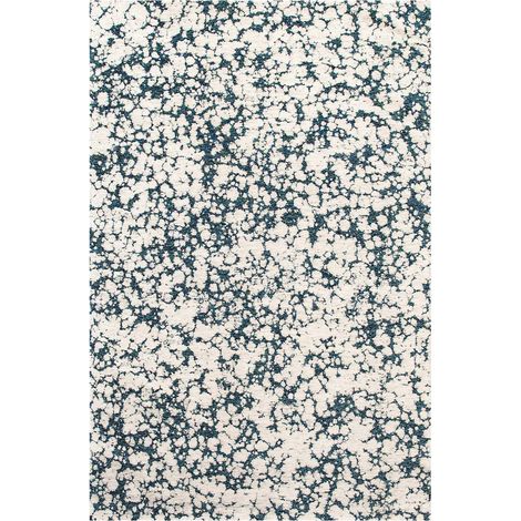 Tapis intérieur extérieur cloud skipper blue blanc antidérapant - 80 x 150 cm (1/5)
