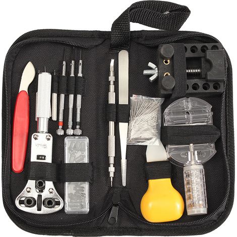 144-piece home watch repair tool set, watch case disassembly tool set, watch repair tool set YD015--DTEKGAZ