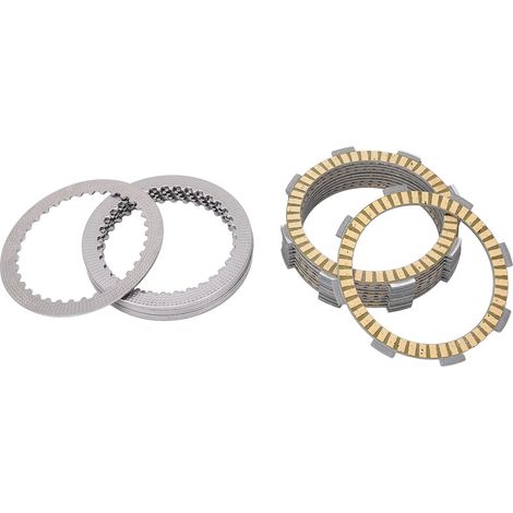 Kit 5 disques d'embrayage friction moto 22201-166-000 pour Honda VFR400R NC30 1989-1992, plaques de transmission, remplacement d'origine (1/5)