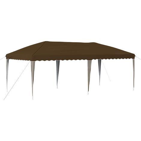 Pop-up Party Tent 575 x 290 x 245 cm Taupe vidaXL (1/5)
