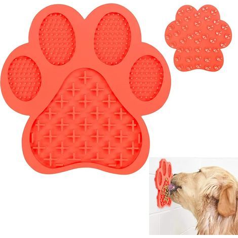 Hundeleckmatte, 1-teilige Hundeleckmatte, Hundetrainingsleckmatte, Hundeleckmatte für Katzentoilette, Hundeleckmatte mit starker Saugkraft