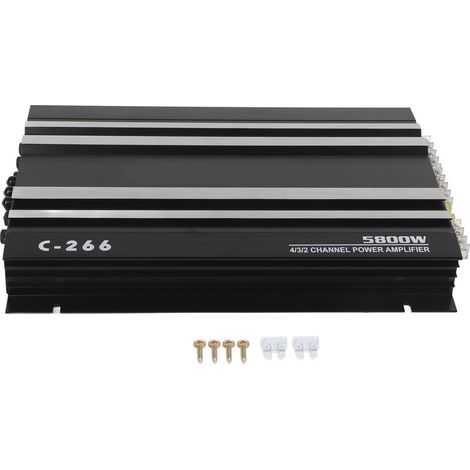5800W 12V Amplificateur de voiture haute puissance Hi Fi Portable Audio Stereo Sound Subwoofer (1/5)