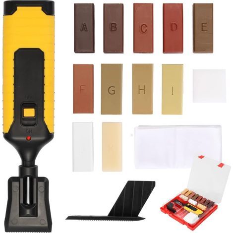 Kit de réparation de revêtement de sol, couleurs mélangées (1/5)