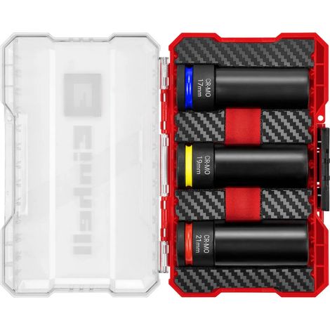 Juego de 3 llaves de impacto de 17, 19 y 21mm  EINHELL 49109263
