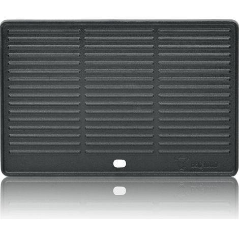 BBQ-Toro Piastra per grigliare in ghisa 41,5 x 27,5 cm  Piastra reversibile, stagionata (1/5)