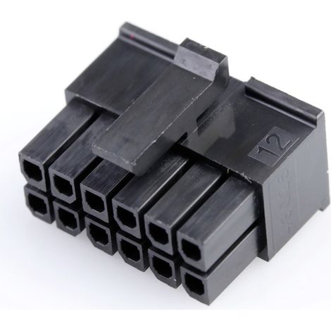 Molex Buchsengehäuse-Kabel Polzahl Gesamt 12 Rastermaß: 3 mm 430251200 1 St. Bag