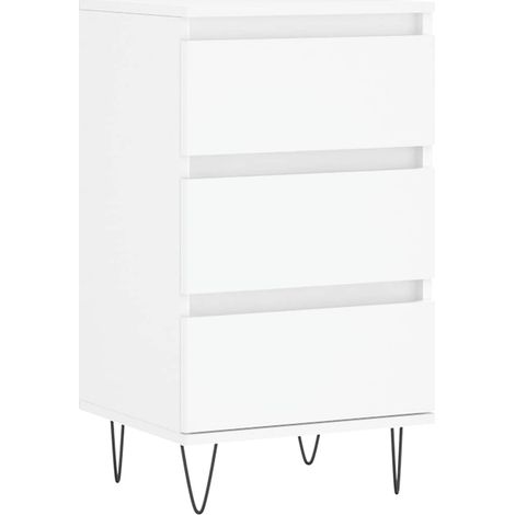 Maison Exclusive - Credenza Bianca 40x35x70 cm in Legno Multistrato