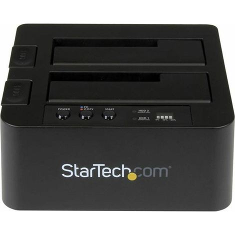 StarTech.com SDOCK2U313R Brenner HDD-Duplikator 2 Kopien Schwarz
