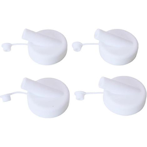 Bec verseur en silicone pour bouteilles de lait, bouchon verseur en silicone pour bouteilles de lait, convient aux contenants de produits laitiers (VO). (1/5)