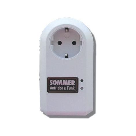 Récepteur radio dans un boîtier à prise porte de garage SOMMER (1/2)