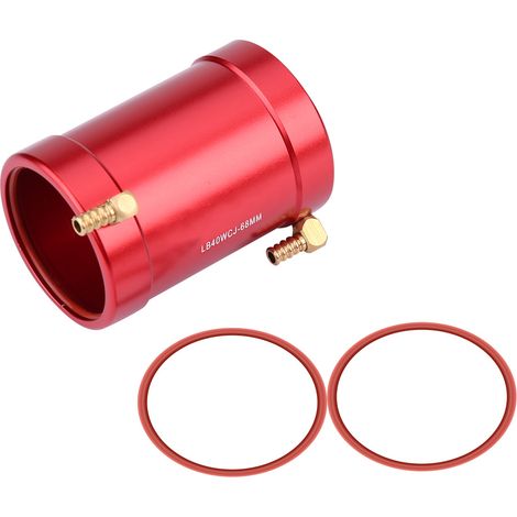 Veste de refroidissement à eau pour moteur de bateau RC, pièces métalliques 40mm-68mm (1/5)