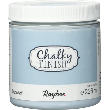 RAYHER HOBBY 38868566 - Gessetto Colore, Grigio/Blu, 236 ml, 1 Pezzo (1/3)