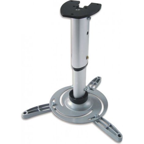 Techly ICA-PM 102S Soporte de techo para proyector extensible 30-37 cm plata