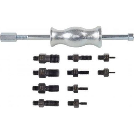 Extractor de rodamientos con martillo deslizante para extraer piezas con rosca hembra (M3-M18) KUKKO