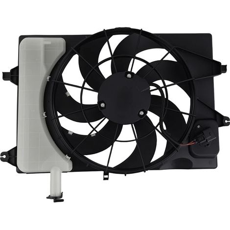 La référence 25380J3140 convient à l'ensemble du carénage du ventilateur de refroidissement du radiateur Kia Seltos 2021-2022. (1/3)