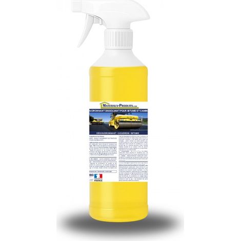 Dégoudronnant dissolvant bitume et cambouis - 1 L Jaune clair - MATPRO