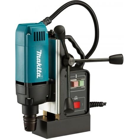 Makita – Perceuse magnétique 1050 W – Perçage acier jusqu'à 35 mm – Force de maintien 8000 N – Boîte de vitesses à un rapport