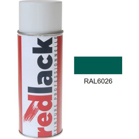 Bomboletta di Vernice spray 400ml – RAL 6026 – Verde opale – opaca – multisupporto – Redlack