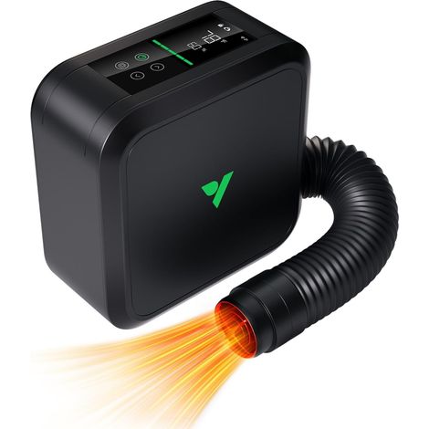 VIVOSUN AeroFlux Chauffage Intelligent pour Serre de Culture 700W PTC avec Thermostat Contrôle App VPD Protection Surchauffe (1/5)
