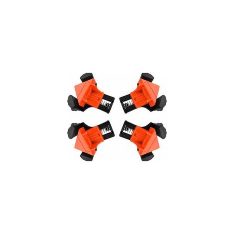 Presses D'angles Menuiserie, 90 ° Serre Joint Angle,Serre Joint Angle,Clip De Cadre Fixateur à Angle Droit Pour Le Travail Du Bois,Pour Le Travail Du Bois, Le Cadre Photo Bricolage,Outils à Main 4pcs