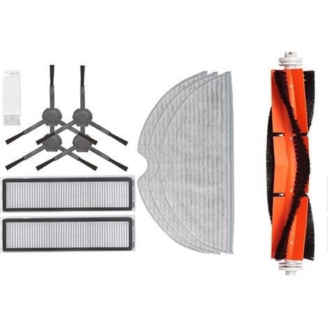 Para Bot D9 Max D9 robot aspirador accesorios filtro HEPA cepillo principal lateral mopa paños recambio
