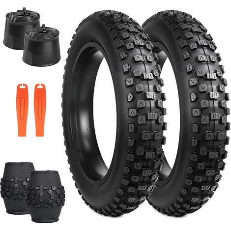 Pneu de vélo électrique 20 Pouces Heavy Duty 20 x 4,0 - Gaine 102-406 - Pliable - pour vélo électrique et VTT - Snow Bike (1/5)
