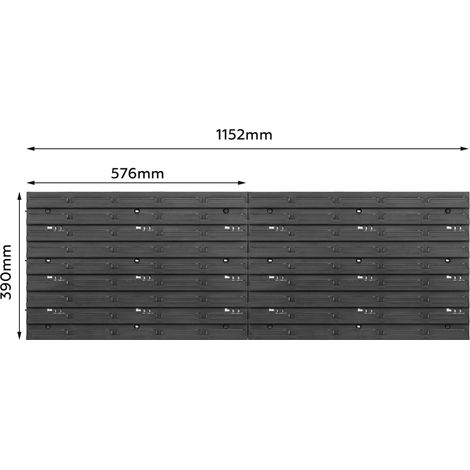 Werkstatt-Werkzeugtafel 1152 x 390 mm Wand (1/5)