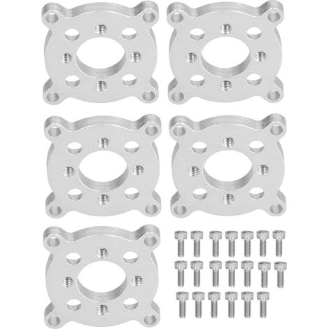 5 Adaptateur d'entretoise de roue robotique en alliage d'aluminium, jeu de fixation 3206‑0016‑0004 (1/5)