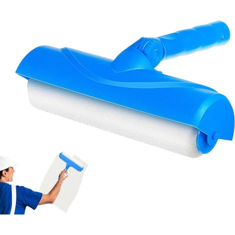 Rullo per pittura, pennello per rullo per ristrutturazione casa, utensile manuale anti-schizzi, perfetto per progetti di pittura e decorazione su mobili, porte, armadi, pareti e (1/5)