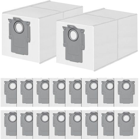 18 Stück Staubbeutel für Roborock Qrevo QV 35A/S5V/Saros 10R/20/Qrevo Edge Qrevo S/Pro/S5A/CurvX//Plus/Curv/2 Flow/S5X/S8 MaxV Staubsauger, 3,5 L Große Kapazität Ersatz Staubsaugerbeutel (1/5)