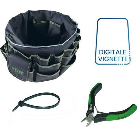 Haupa KABELBINDER SCHWARZ UV-BESTÄND (AKTIONS-SET 2 2026)