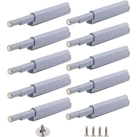 Push-to-open-Magnetverschlüsse Magnetische Push-open-Verschlüsse öffnen und schließen die Tür mit einem einfachen Druck (10 Stück)