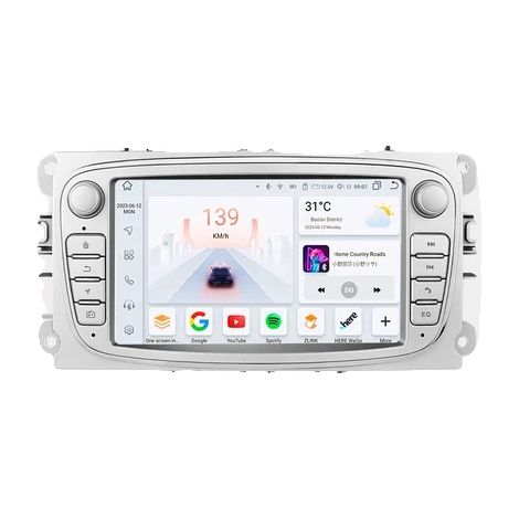 Lecteur multimédia, Android 12, Écran tactile, S8-8G 128G-8core-4GS (1/2)