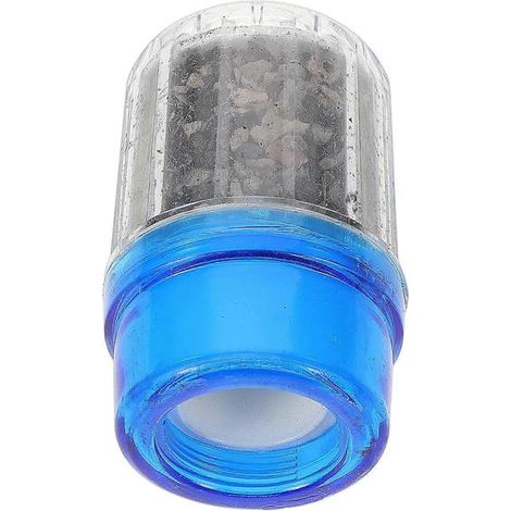 Rallonge de robinet avec filtre intégré pour robinet de cuisine, usage domestique, bleu, 6 x 3 x 3 cm, filtration de l'eau, 1 unité (1/5)
