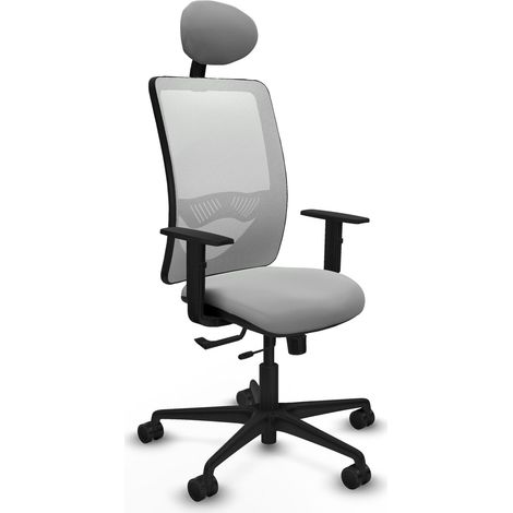 Ergonomischer Stuhl piqueras y crespo Zulema hellgrau Kunstleder (1/2)