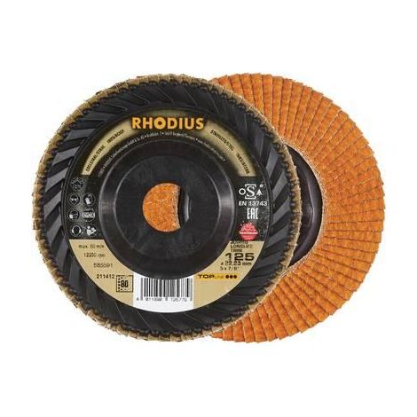 Disco abrasivo Rhodius Jumbo Longlife acero duradero