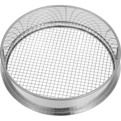 Tamis à terre en acier inoxydable pour le jardinage, le sable, les cailloux et le compost. Maille de 6 mm pour un tamisage et une séparation des particules efficaces. (1/5)