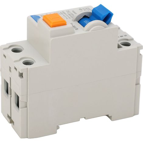 Disjoncteur 63 A 230 V 1P+N, interrupteur de protection MCB, pouvoir de coupure de 6 kA pour la sécurité domestique (1/5)