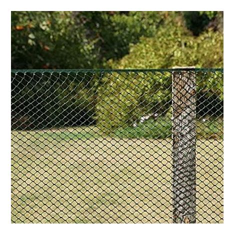 Green Multi Mesh Outdoor Fencing Garden Mesh Outdoor Indoor Fencing Plant Support Plastic Netting for Flowers Plants Protection Allotment Cover Pest Deterrent Heavy Duty (15mm, 1m x 5m) (1/5)