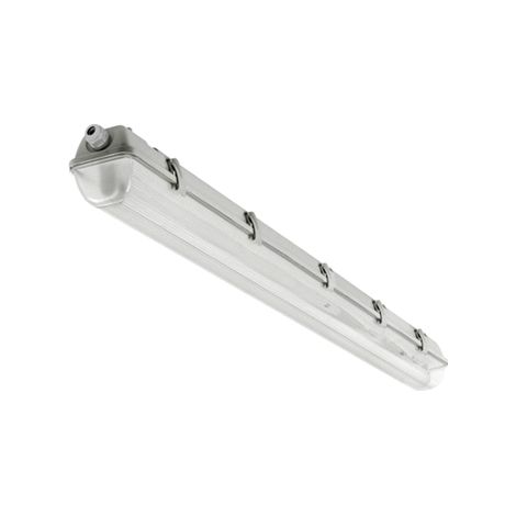 PLAFIONERA STAGNA LED SINGOLA IMPERMEABILE DA ESTERNO SENZA TUBO LED T8 DA 120cm IP65