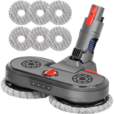 Kit de cabezal para aspiradora eléctrica compatible con las aspiradoras de mano Dyson V15 / V7 / V8 / V10 / V11 (tanto para uso en seco como en húmedo). Cabezal de succión de doble función para aspira (1/5)