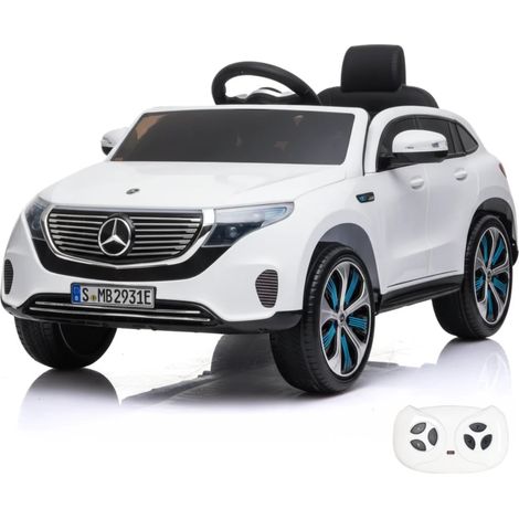 Mercedes EQC400 Eléctrico para Niños 12V - Blanco