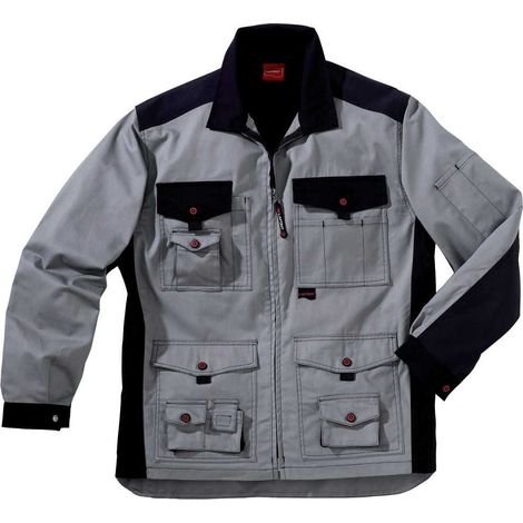 Veste de travail Lafont WORK ATTITUDE 2ATT00CP Gris/Noir Taille S
