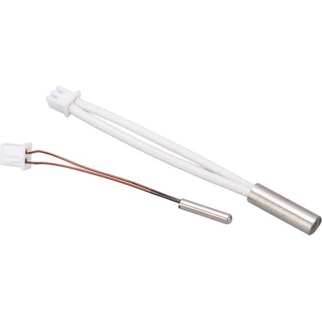 24V 40W Heizpatrone mit Edelstahl-Thermistor, Temperatursensor für 3D-Drucker, Messkabel, Ersatzteilset (1/5)