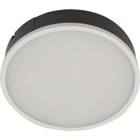 Plafón LED "Koba" (22W 3CCT 2420lm) – Negro/Gris